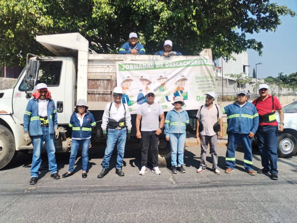 Campaña de descacharrización recorre 44 colonias en una primera&nbsp;etapa